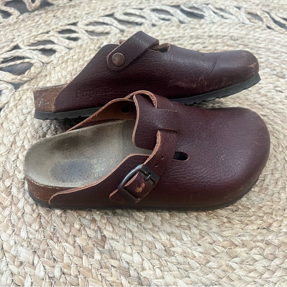 Birkenstock Boston Grip Leather